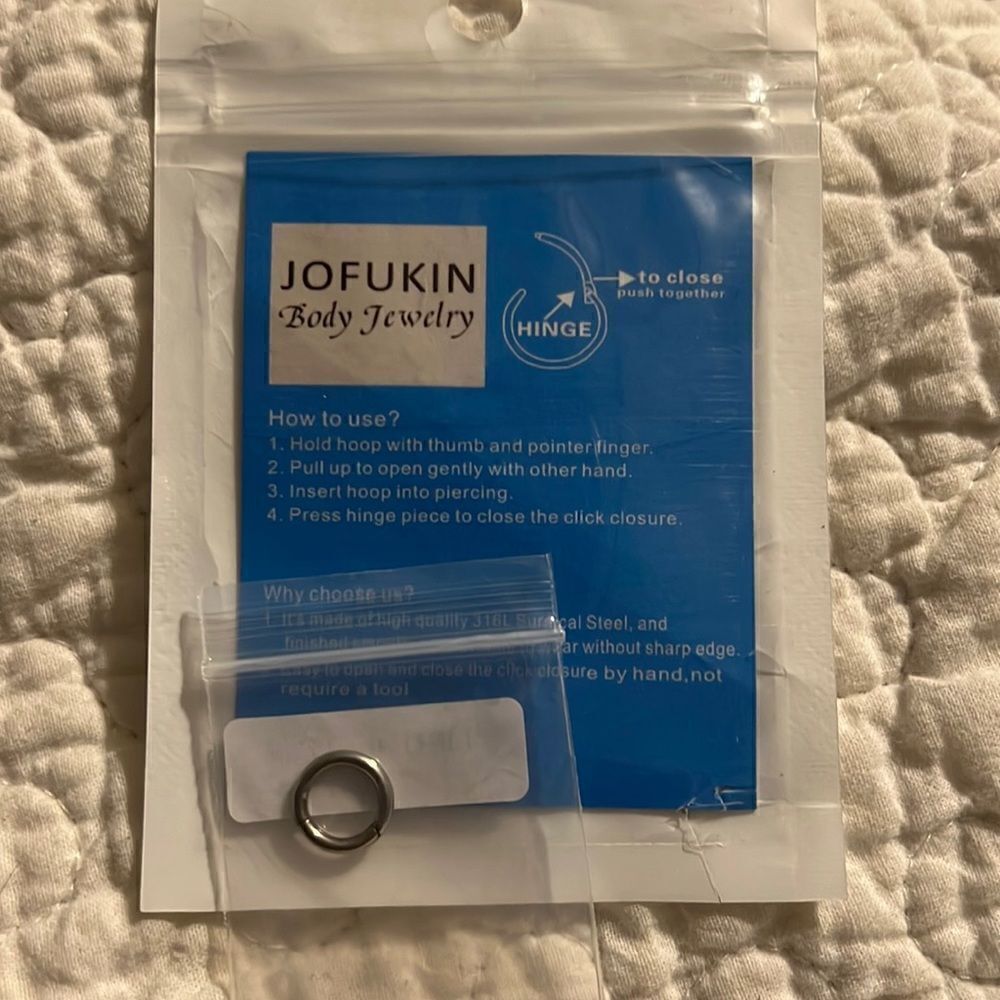 New Jofukin 14G 7mm Body Jewelry